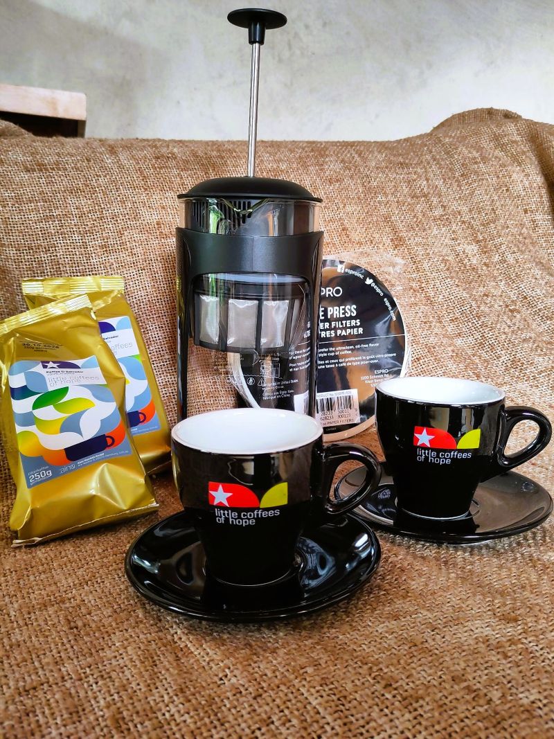 Geschenkpaket Kaffee Little Hope Starter