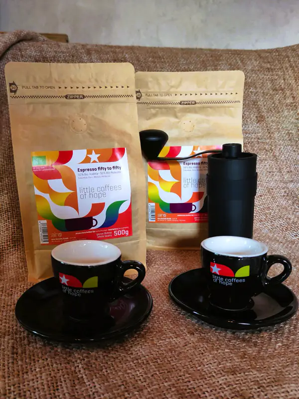 Geschenkpaket Espresso Little Hope Advanced-Set